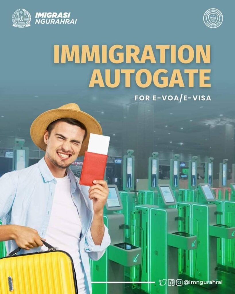 峇里島快速通關海報