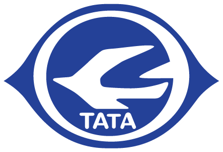 藍白配色的 TATA 官方標誌，以飛鳥造型搭配圓形外框呈現，象徵旅行業的安全與品質保障，常用於展示旅行社的合法與合規身分。