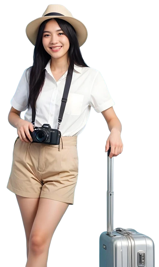 female-traveler-with-suitcase-camera
